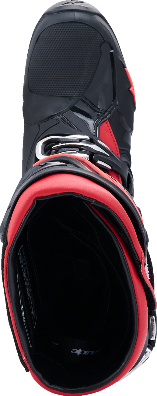 ALPINESTARS - Tech 10 Boots - Black/Red - US 8 / EU 42