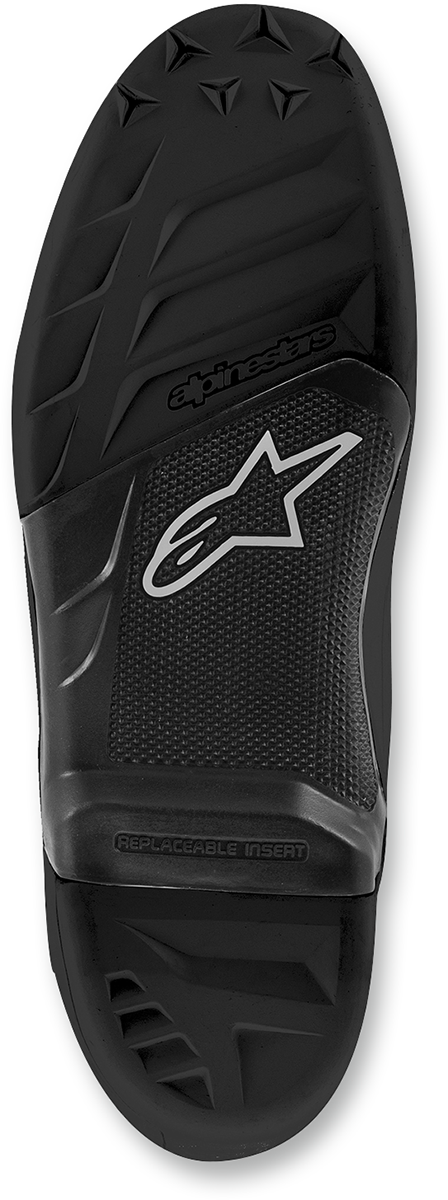 ALPINESTARS - Tech 7 Replacement Boot Soles - Black - Size 8