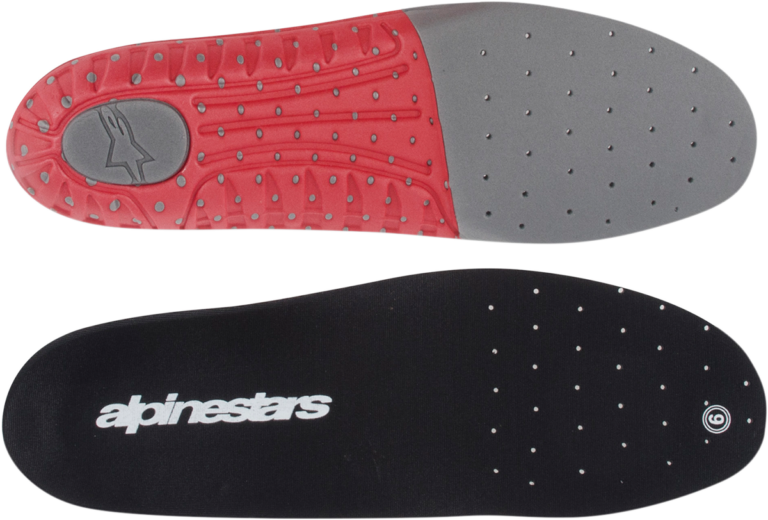 ALPINESTARS - Tech 7 Footbed - Gray/Red - Size 12