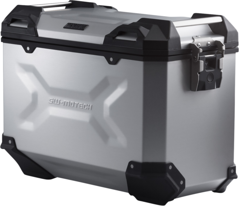 SW-MOTECH - TRAX ADV Hard Case - 45 Liter - Silver - Right