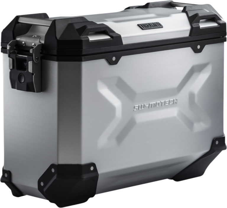 SW-MOTECH - TRAX ADV Hard Case - 37 Liter - Silver - Left