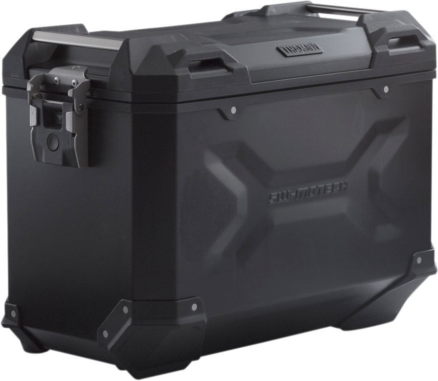 SW-MOTECH - TRAX ADV Hard Case - 37 Liter - Silver - Right - Image 2
