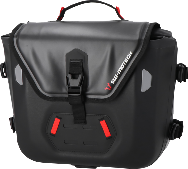 SW-MOTECH - SysBag Waterproof Side Bag - Small - 12 to 16 Liter - with Left Adapter Plate