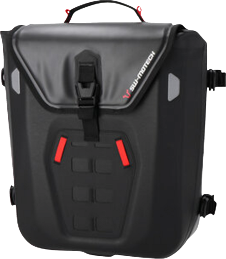 SW-MOTECH - SysBag Waterproof Side Bag - Medium - 17 to 23 Liter - with Right Adapter Plate