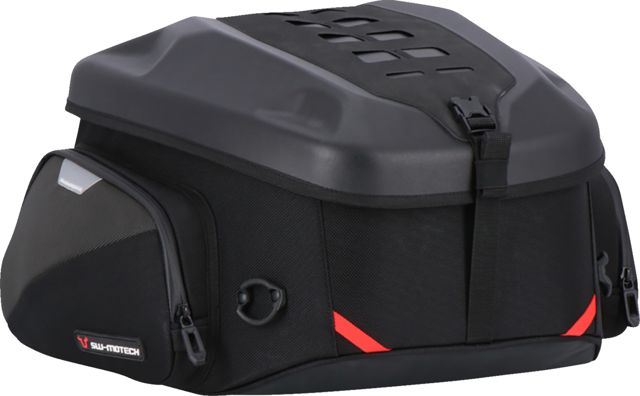 SW-MOTECH - PRO Rearbag Tail Bag - 22 to 34 Liter - Black/Anthracite - Image 2