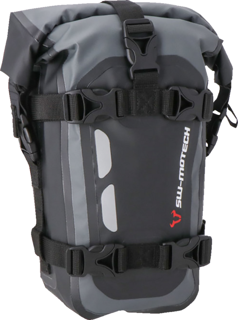 SW-MOTECH - Drybag 80 Tail Bag - 8 Liter - Black/Gray