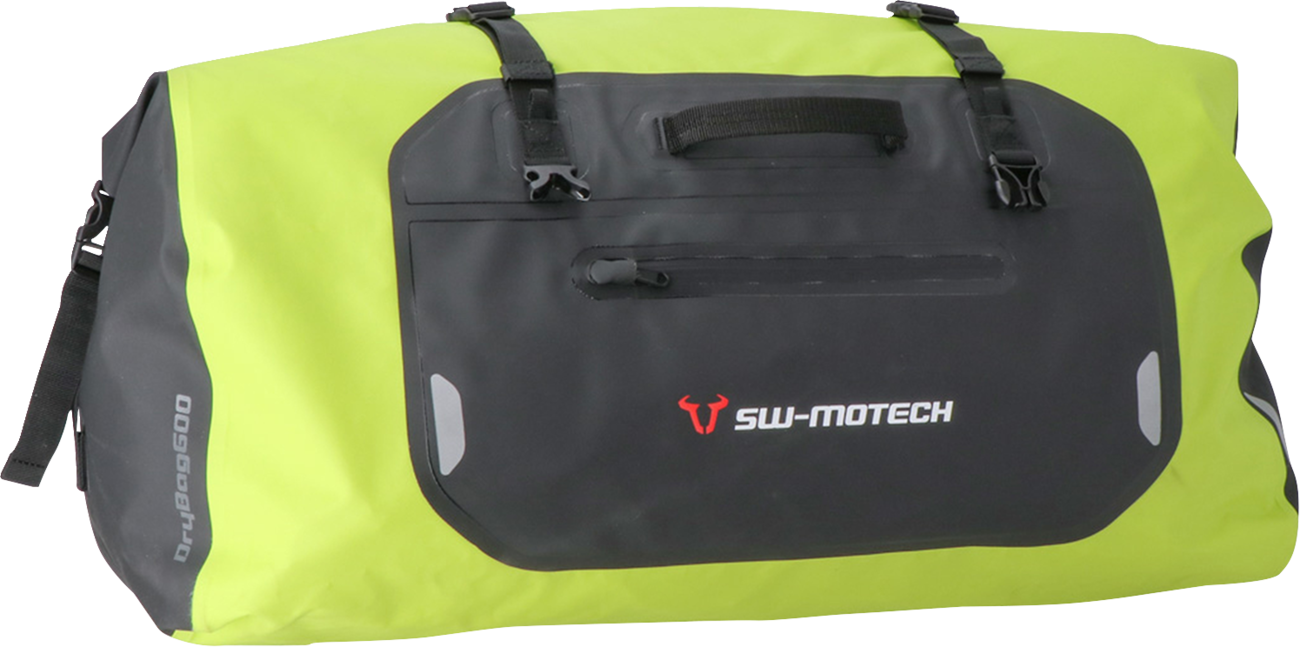 SW-MOTECH - Drybag 600 Tail Bag - 60 Liter - Gray/Black - Image 2