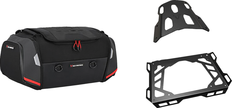 SW-MOTECH - Rackpack Tail Bag System - Black - Kawasaki Z900 '17-'24