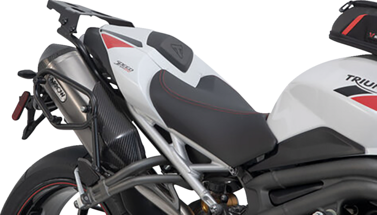 SW-MOTECH - Rackpack Tail Bag System - Black - Triumph Speed Triple 1050 '18-'20