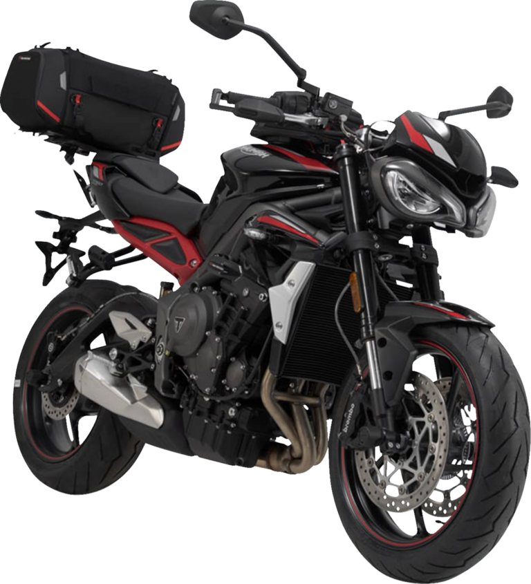 SW-MOTECH - Rackpack Tail Bag System - Black - Yamaha FJ-09/MT-09/Tracer 900 '14-'17