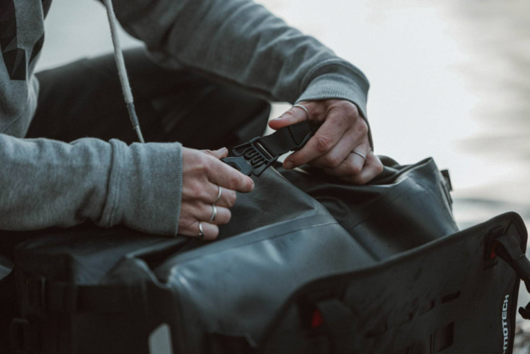 SW-MOTECH - SysBag Side Bag System - Black - Aprilia Tuareg 660 '22-'24