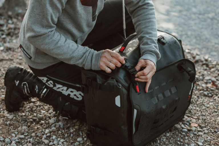 SW-MOTECH - SysBag Side Bag System - Black - Honda Africa Twin '19-'24
