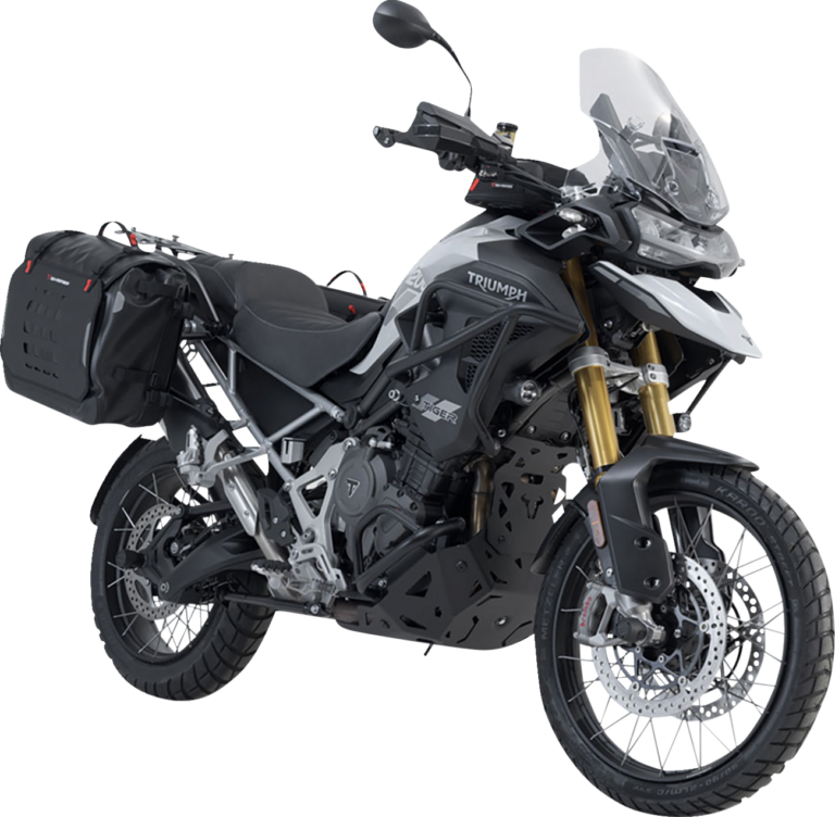 SW-MOTECH - SysBag Side Bag System - Black - Triumph Tiger 1200 GT/Rally '22-'24