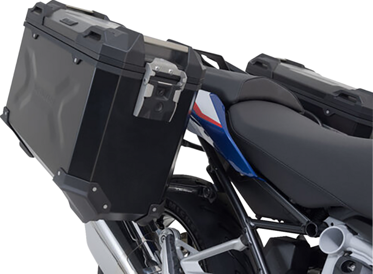 SW-MOTECH - TRAX ADV Aluminum Case System - Black - BMW R 1200/1250 R '14-'24