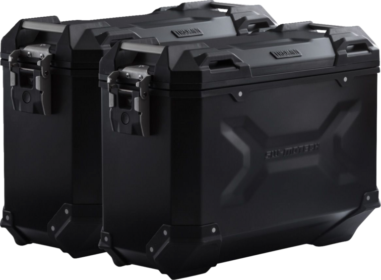 SW-MOTECH - TRAX ADV Aluminum Case System - Black - BMW R 1300 GS '24