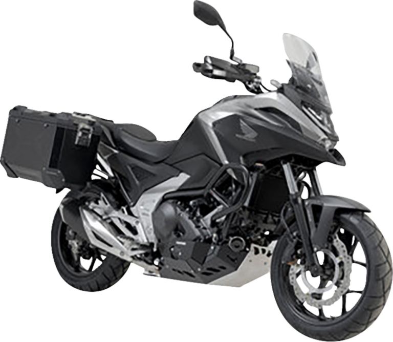 SW-MOTECH - TRAX ADV Aluminum Case System - Black - Honda NC750X '20-'24