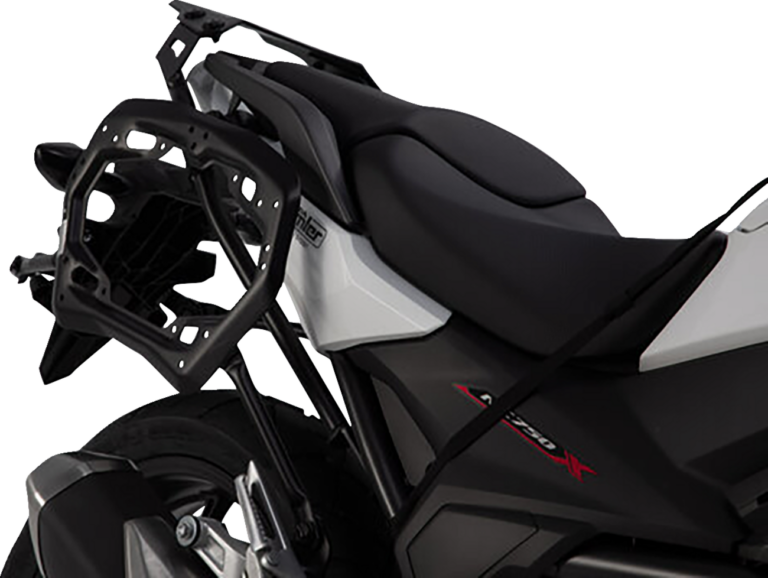 SW-MOTECH - TRAX ADV Aluminum Case System - Black - Honda NC750 '16-'20