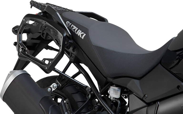 SW-MOTECH - TRAX ADV Aluminum Case System - Black - Suzuki V-Strom 1000 '14-'19