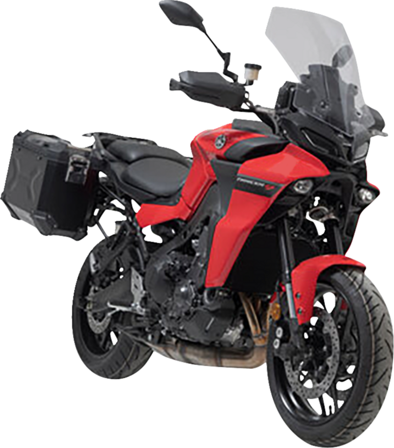 SW-MOTECH - TRAX ADV Aluminum Case System - Black - Yamaha Tracer 9 GT '21-'24