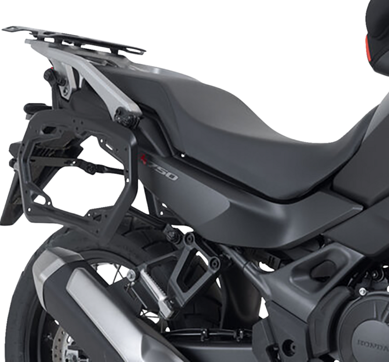 SW-MOTECH - TRAX ADV Aluminum Case System - Black - Honda XL750R Transalp '24