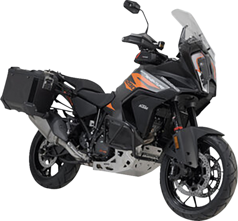 SW-MOTECH - TRAX ADV Aluminum Case System - Black - KTM Super Adventure 1290 R/S '21-'24