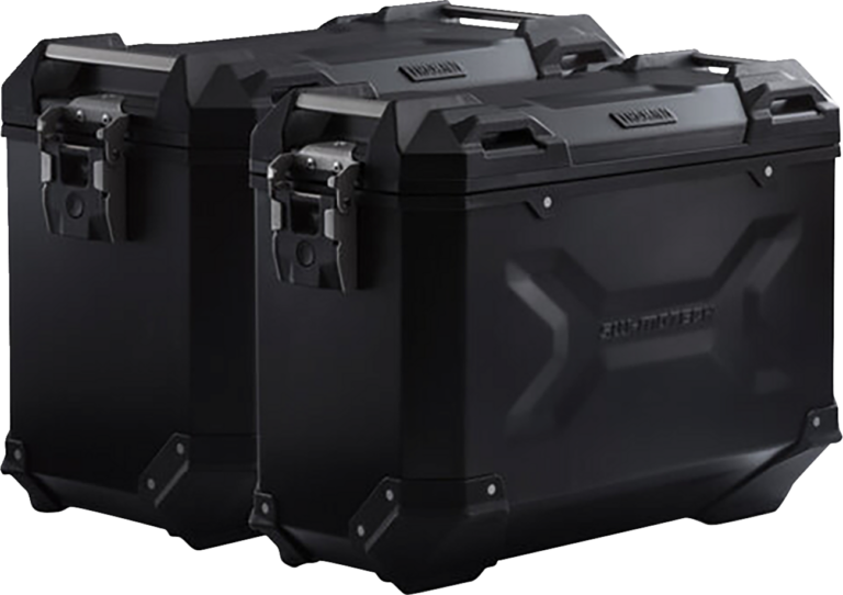SW-MOTECH - TRAX ADV Aluminum Case System - Black - Suzuki V-Strom 1050 '20-'24