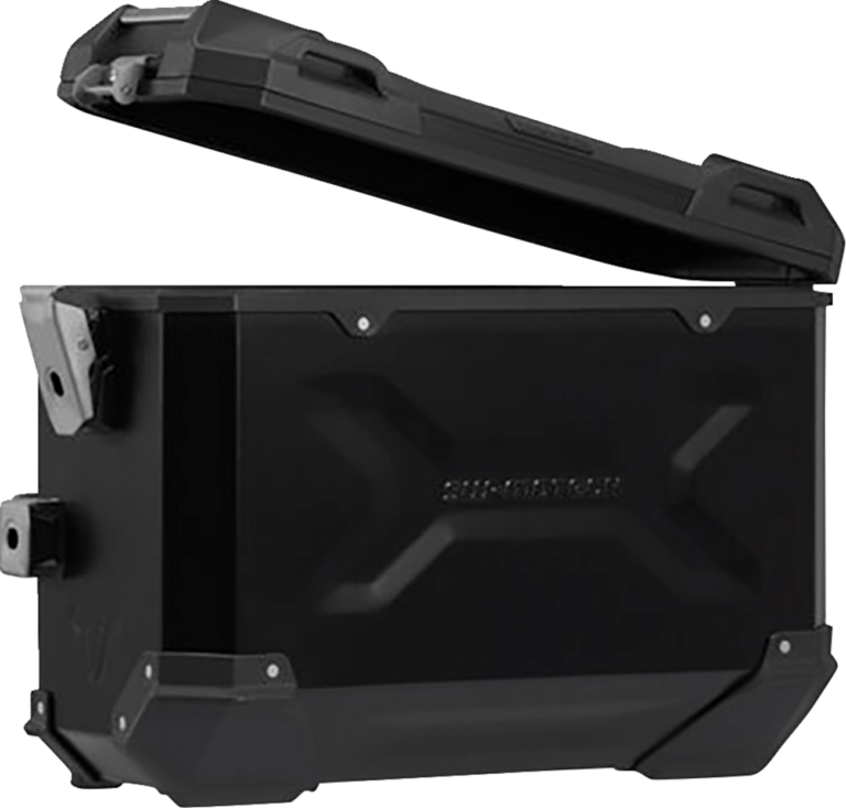 SW-MOTECH - TRAX ADV Aluminum Case System - Black - Suzuki V-Strom 1050 DE '23-'24