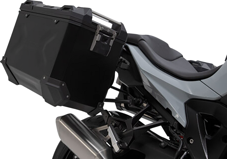 SW-MOTECH - TRAX ADV Aluminum Case System - Black - BMW S 1000 XR '19-'24