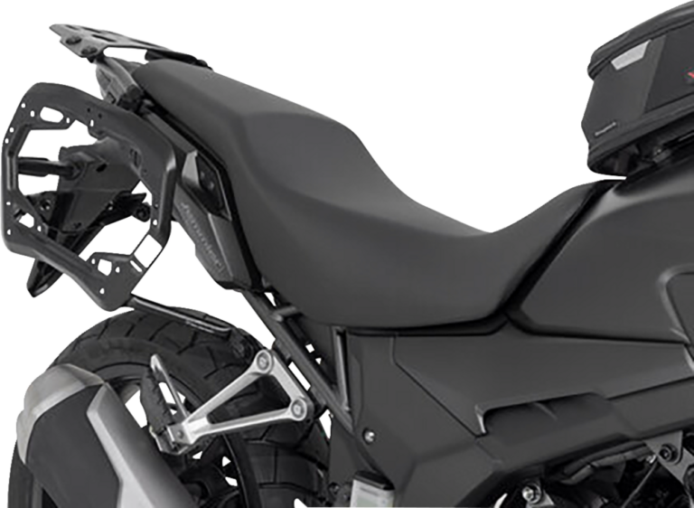 SW-MOTECH - TRAX ADV Aluminum Case System - Black - Honda CB/CBR/NX 500 '13-'24