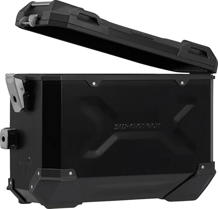 SW-MOTECH - TRAX ADV Aluminum Case System - Black - Honda NC750 '16-'20