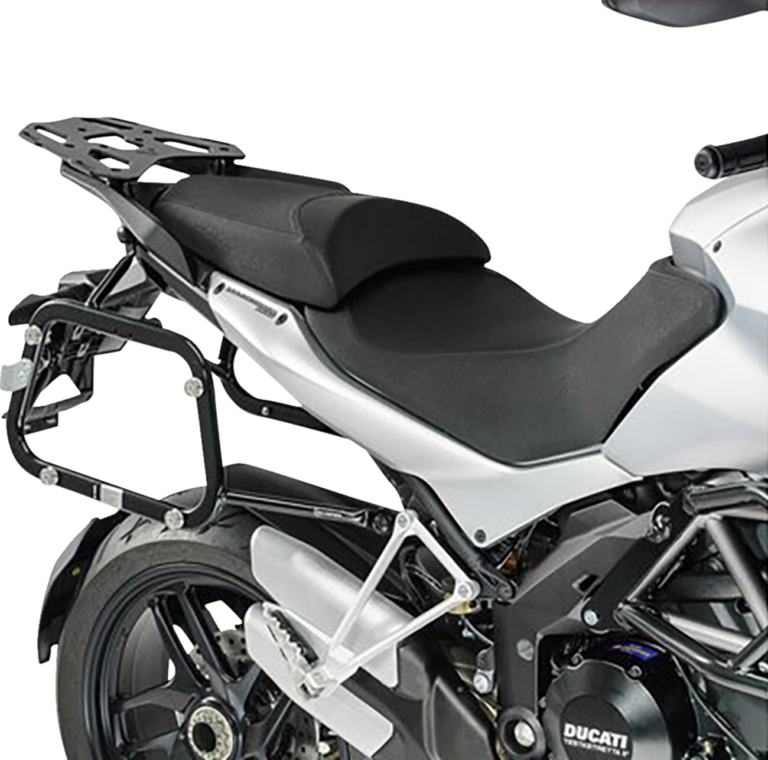 SW-MOTECH - TRAX ADV Aluminum Case System - Black - Ducati Multistrada 1200 '10-'14