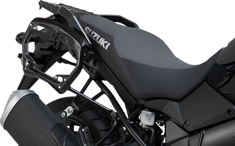 SW-MOTECH - TRAX ADV Aluminum Case System - Black - Suzuki V-Strom 1000 '14-'19