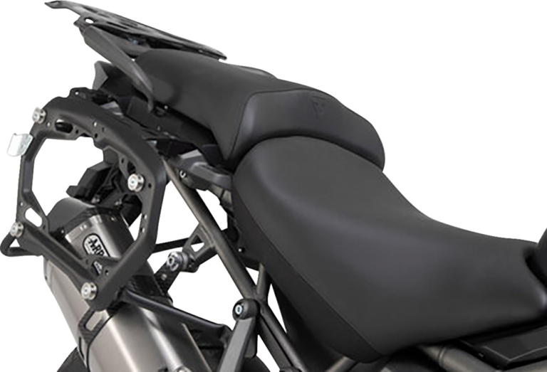 SW-MOTECH - TRAX ADV Aluminum Case System - Black - Triumph Tiger/Tiger Explorer 1200 '12-'21
