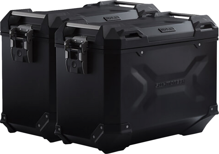 SW-MOTECH - TRAX ADV Aluminum Case System - Black - Yamaha Tracer 9 GT '21-'24