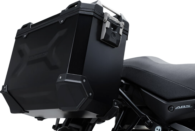 SW-MOTECH - TRAX ADV Aluminum Case System - Black - Suzuki V-Strom 650 '16-'24