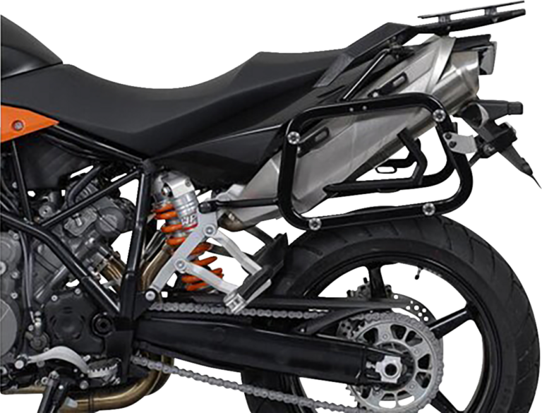 SW-MOTECH - TRAX ADV Aluminum Case System - Silver - KTM Super Moto 950/SMR/SMT 990 '05-'13