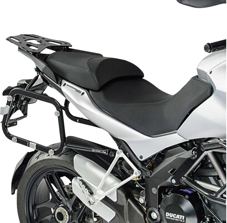 SW-MOTECH - TRAX ADV Aluminum Case System - Silver - Ducati Multistrada 1200 '10-'14