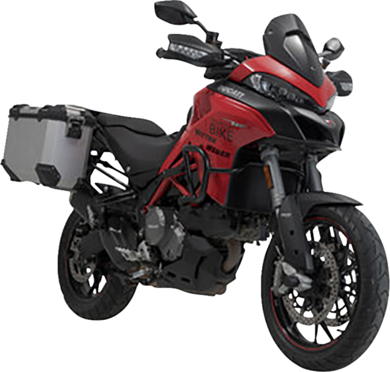 SW-MOTECH - TRAX ADV Aluminum Case System - Silver - Ducati Multistrada 950/1200/1260/V2 '15-'24