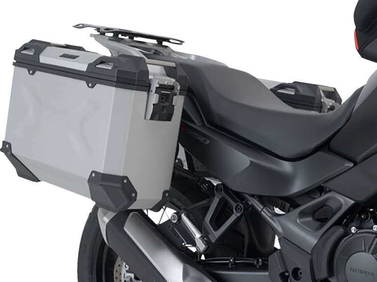 SW-MOTECH - TRAX ADV Aluminum Case System - Silver - Honda XL750R Transalp '24
