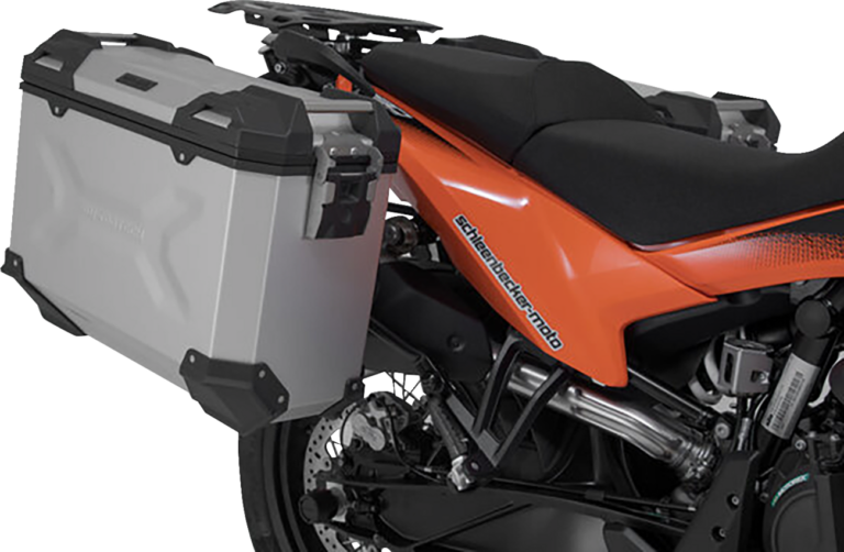 SW-MOTECH - TRAX ADV Aluminum Case System - Silver - KTM Adventure 790/890/SMT 890 '19-'24