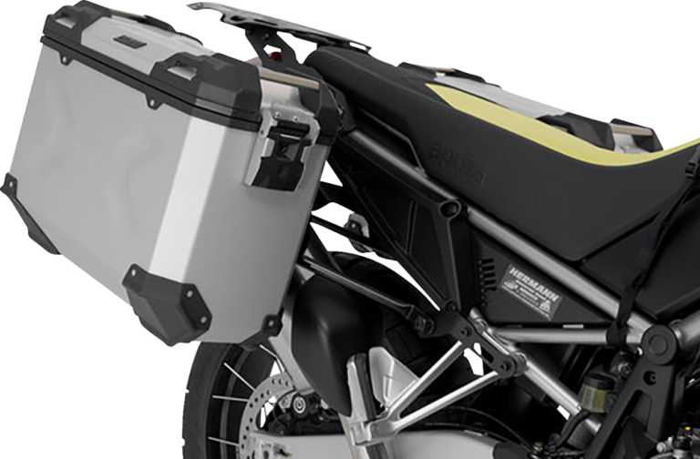 SW-MOTECH - TRAX ADV Aluminum Case System - Silver - Aprilia Tuareg 660 '22-'24