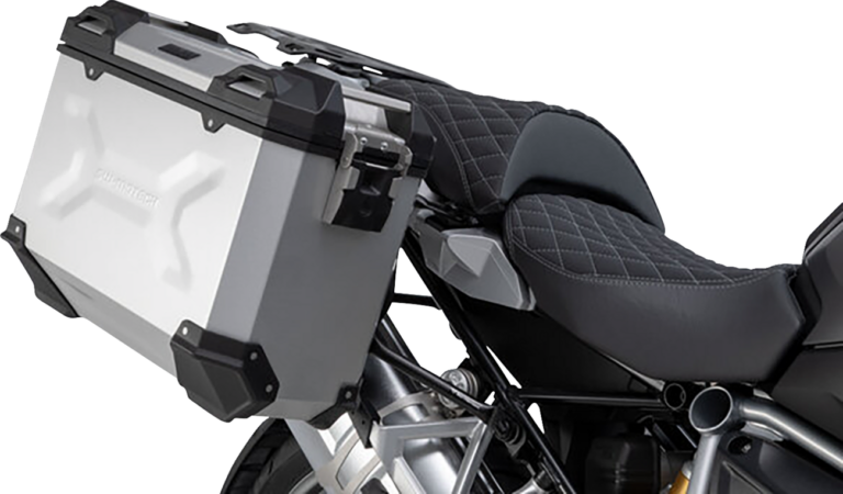 SW-MOTECH - TRAX ADV Aluminum Case System - Silver - BMW R 1200/1250 GS '12-'24