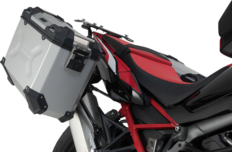 SW-MOTECH - TRAX ADV Aluminum Case System - Silver - Honda Africa Twin '19-'21