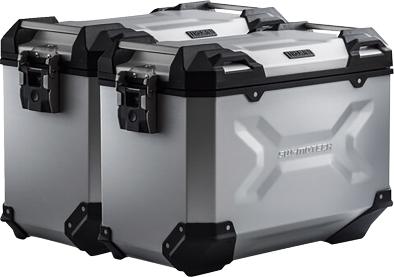 SW-MOTECH - TRAX ADV Aluminum Case System - Silver - Honda VFR1200X '11-'17