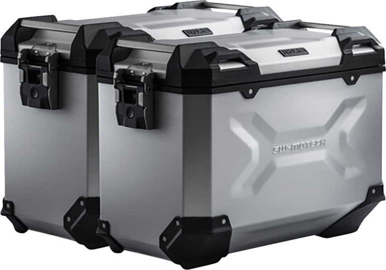 SW-MOTECH - TRAX ADV Aluminum Case System - Silver - Ducati Multistrada 1200 '10-'14
