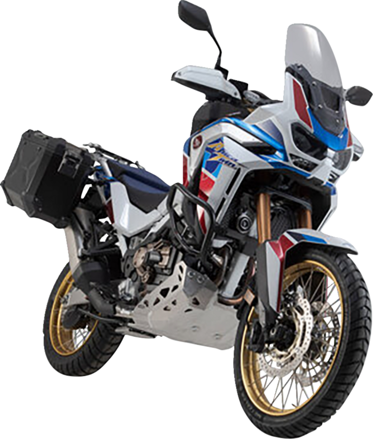 SW-MOTECH - TRAX ADV Aluminum Case System - Black - Honda Africa Twin '19-'24