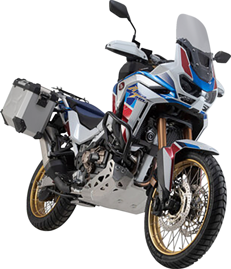 SW-MOTECH - TRAX ADV Aluminum Case System - Silver - Honda Africa Twin '19-'24