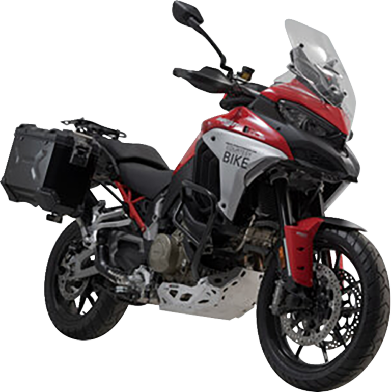 SW-MOTECH - TRAX ADV Aluminum Case System - Black - Ducati Multistrada V4 '21-'24