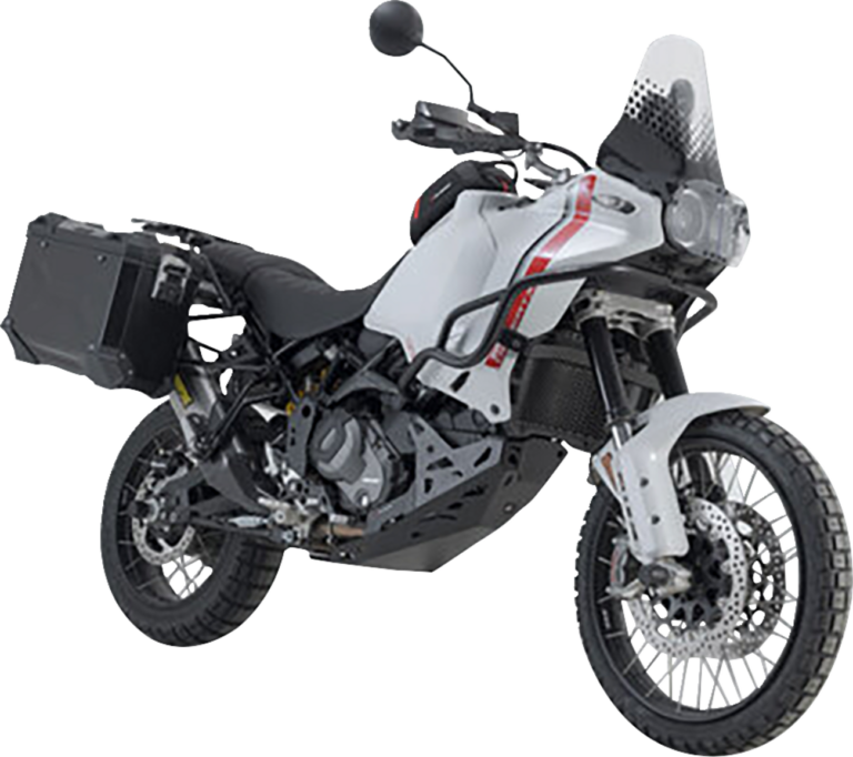 SW-MOTECH - TRAX ADV Aluminum Case System - Black - Ducati DesertX '22-'24