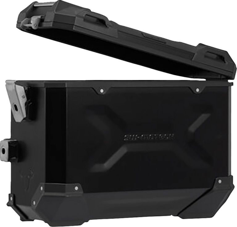 SW-MOTECH - TRAX ADV Aluminum Case System - Black - Ducati Multistrada V4 '21-'24